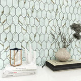 Mosaics Mini Provenzal Porcelain - Calacatta