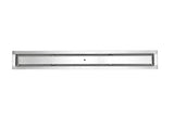 SereneDrains Linear Shower Drain Tile Insert Brushed Nickel 47