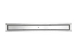 SereneDrains Linear Shower Drain Tile Insert Brushed Nickel 90