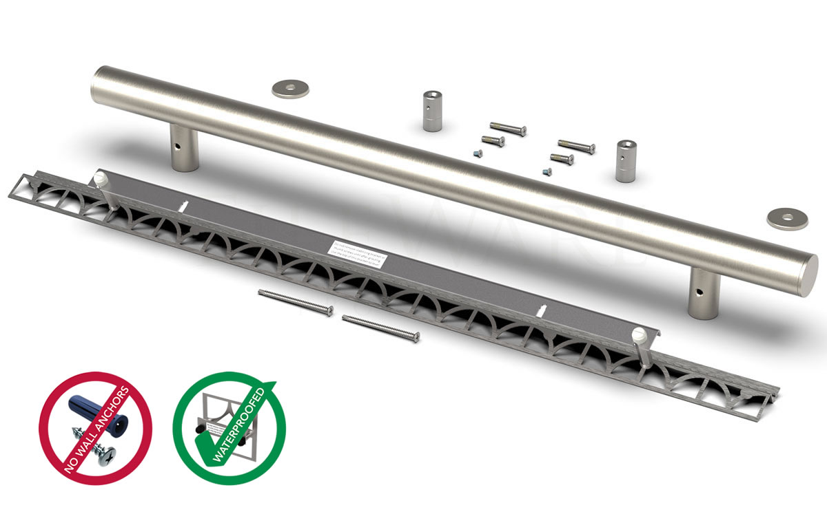 Straight Grab Bar 24 Traditional Victoria Series