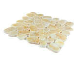 Mosaics Marble Pebble Honey Onyx