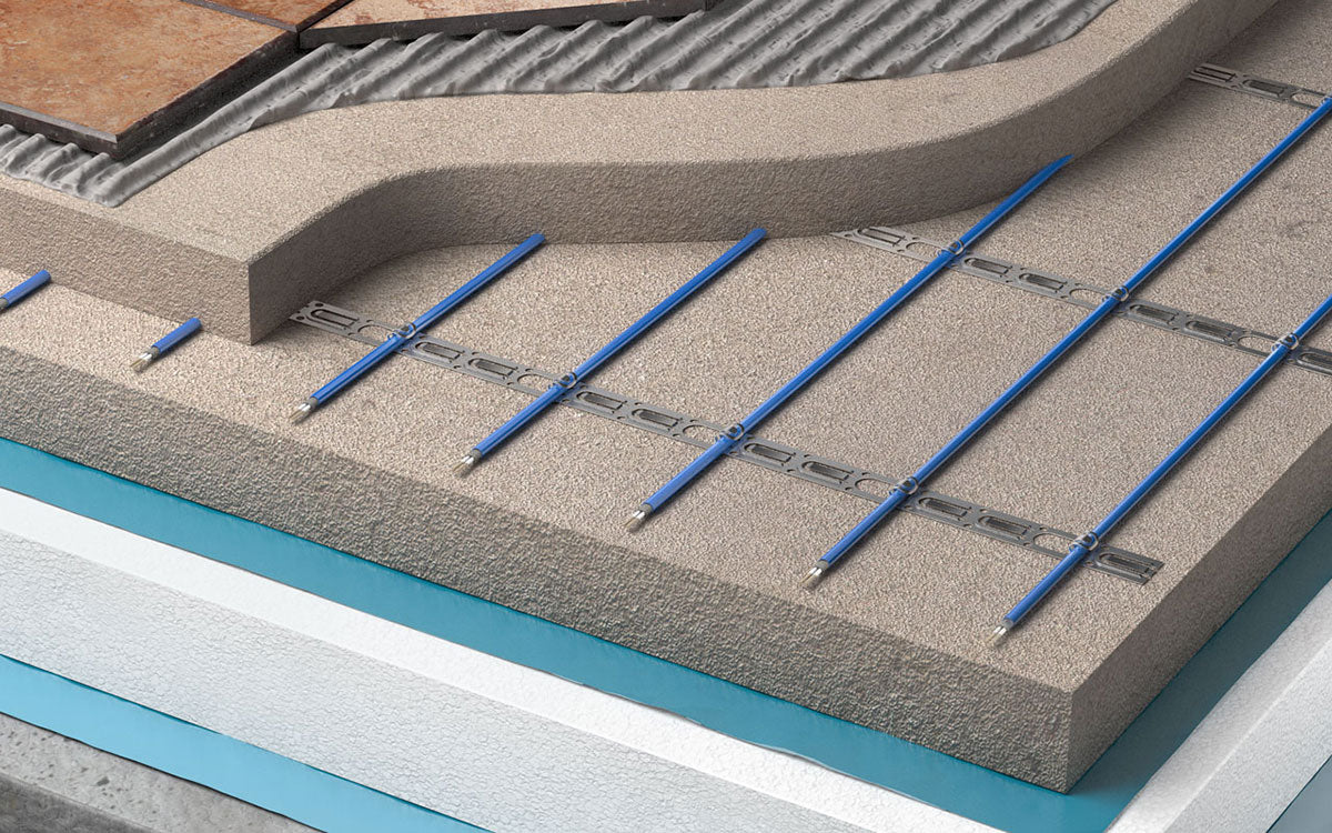 Warmup In-slab Heating Cable System 105-182 sq ft 240V