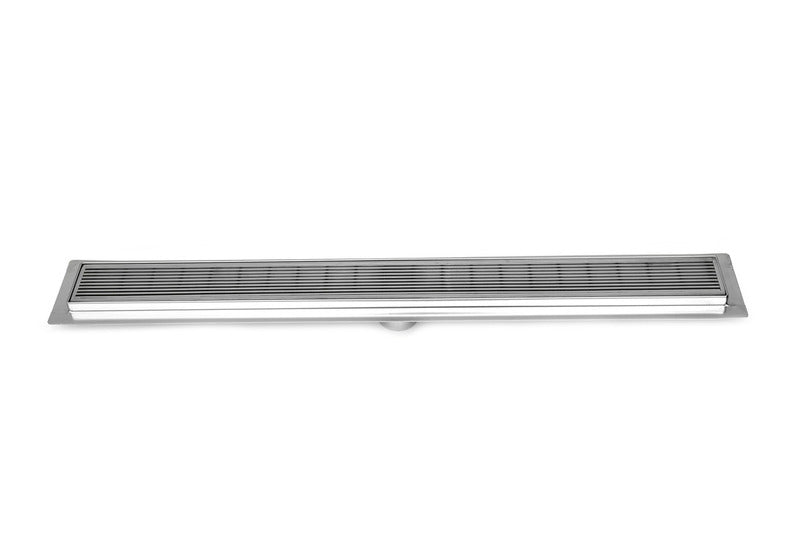 SereneDrains Linear Shower Drain Linear Wedge - Polished 59