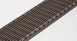 Quartz Linear Shower Drain Oil-Rubbed Bronze - Linear Wedge 48