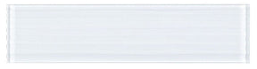 Black Forest Painted Glass Series 3 x 12 - Silver White