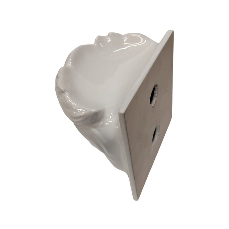 Ceramic Soap Dish Lion White Glossy