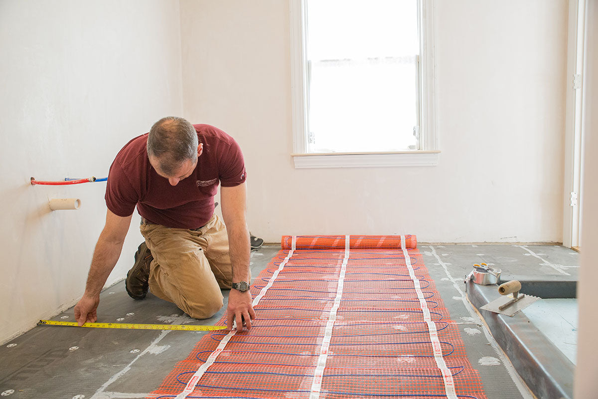 Warmup StickyMat Heating Mat 40 sq ft DWM 20" Wide 120V