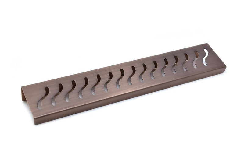 SereneDrains Shower Shelf Stainless Steel - Ocean Wave - ORB - Thumbnail 4