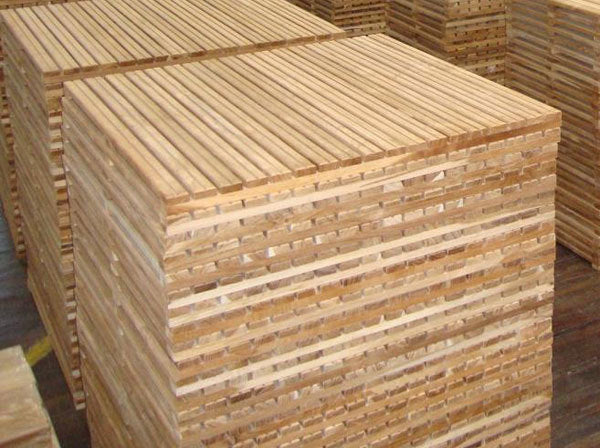 Premium African Teak Mat 20 x 20