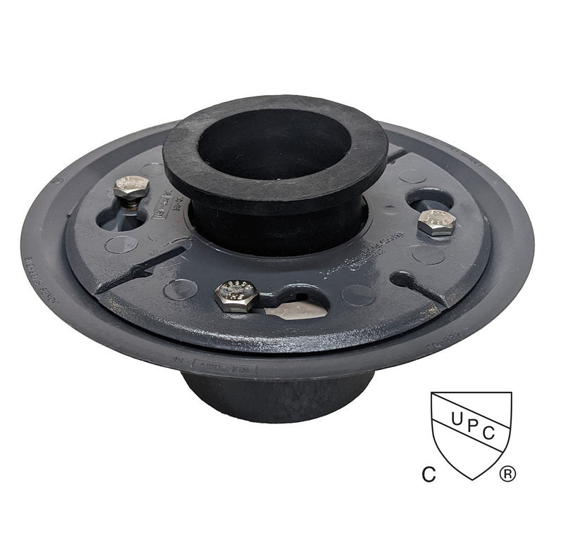 Rough Drain with Rubber Gage PVC