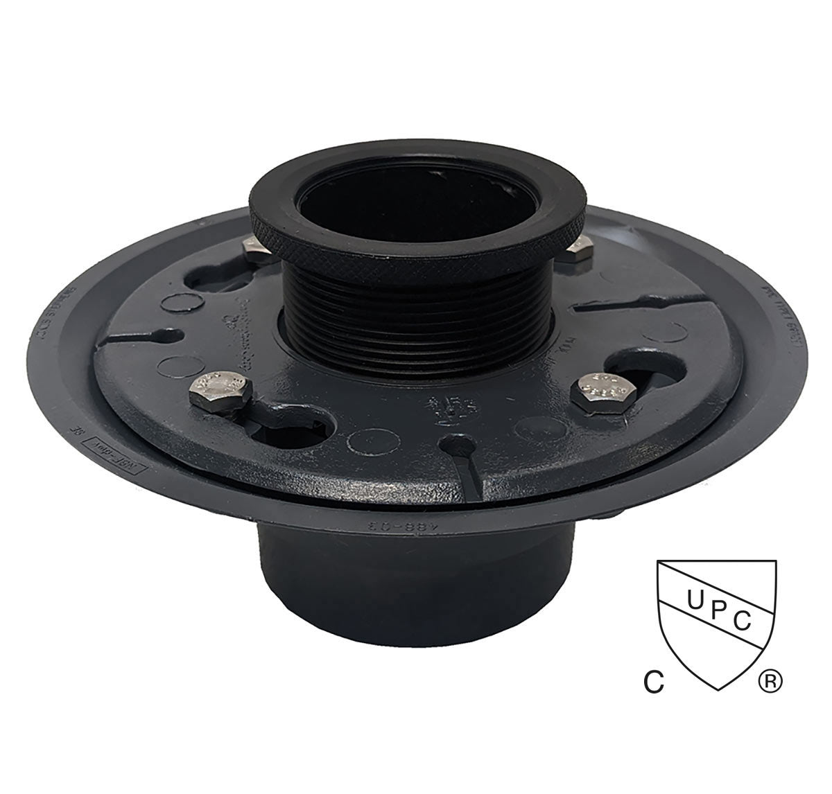 Rough Drain with Rubber Gage PVC