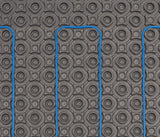 HeatMatrix Uncoupling Membrane Underfloor Heat Membrane - Roll