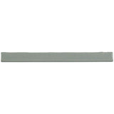 Kaleidoscope Handmade Ceramic Tile Bullnose 1x12 - Light Grey