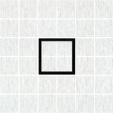 SereneDrains Square Shower Drain Tile Insert Matte Black 5 Inch