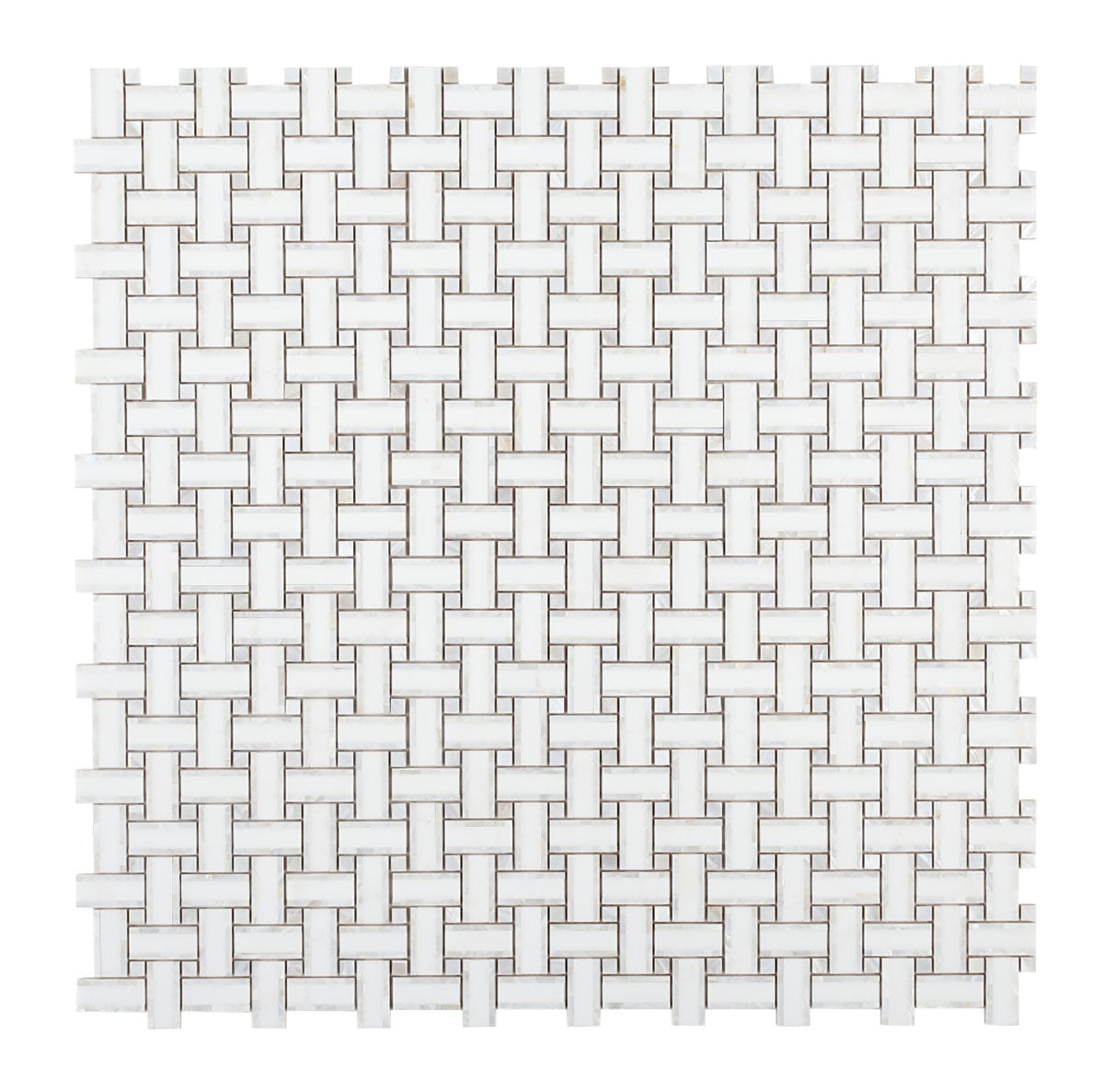 Tahitian Pearl - Thassos Marble Pinwheel  with White Pearl