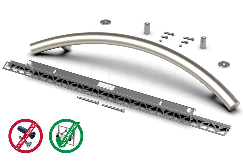 Radius Grab Bar 24 Traditional Victoria Series