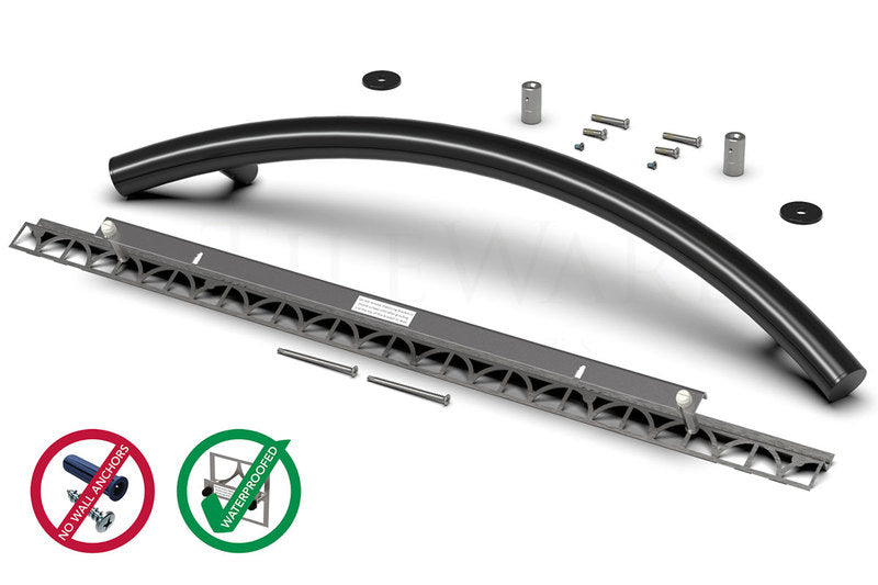 Radius Grab Bar 24 Traditional Victoria Series