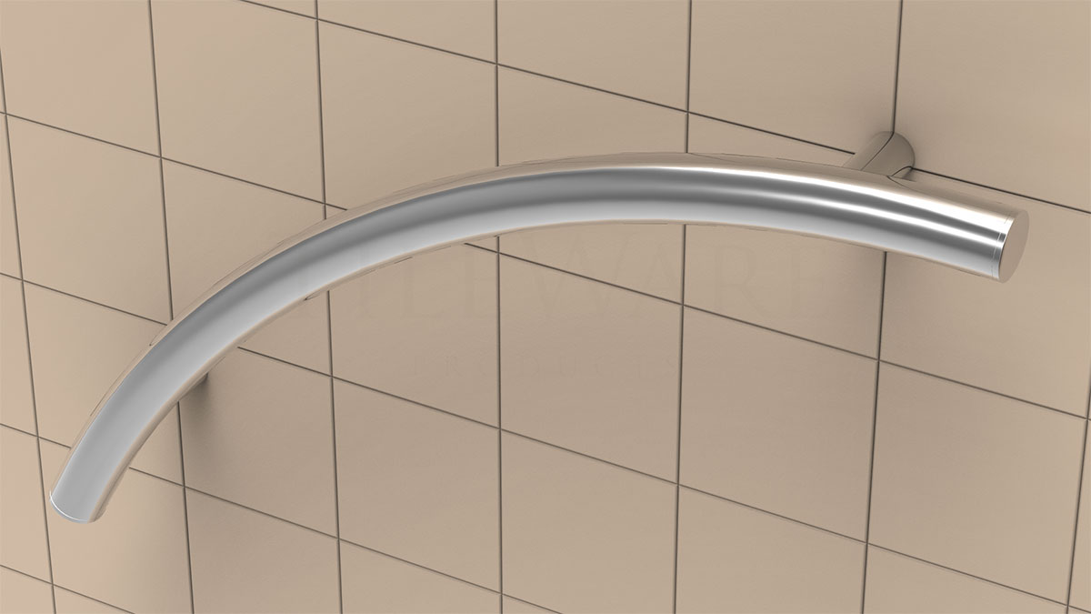 Radius Grab Bar 24 Traditional Victoria Series