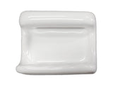 Porcelain Soap Dish with Wash Cloth