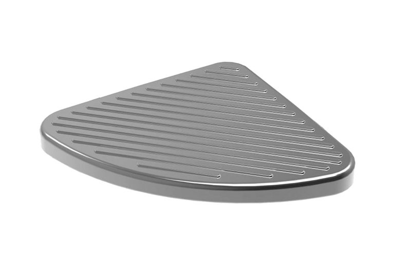 Victoria Series Corner Foot Prop - Polished Chrome