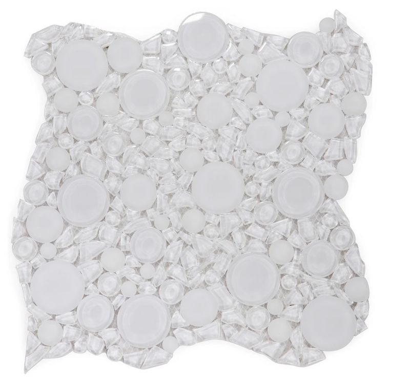 Broken Glass Tile Series - Clear