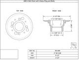 Rough Drain with Rubber Gage ABS