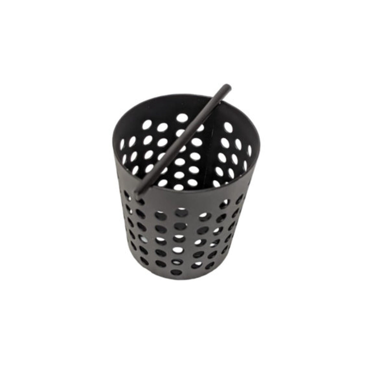 SereneDrains Hair Trap for Shower Drain Hair Catcher Basket Filter Strainer Black