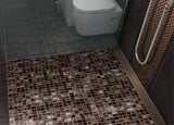 Quartz Linear Shower Drain Oil-Rubbed Bronze - Quadrato 55
