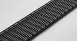 Quartz Linear Shower Drain Matte Black - Linear Wedge 32