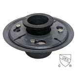 SereneDrains PVC 2 Inch Shower Drain Base for Linear Square Shower Drains