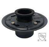 SereneDrains PVC 2 Inch Shower Drain Base for Linear Square Shower Drains