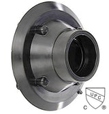 SereneDrains PVC 2 Inch Shower Drain Base for Linear Square Shower Drains