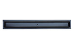 SereneDrains Linear Shower Drain Tile Insert Matte Black 24