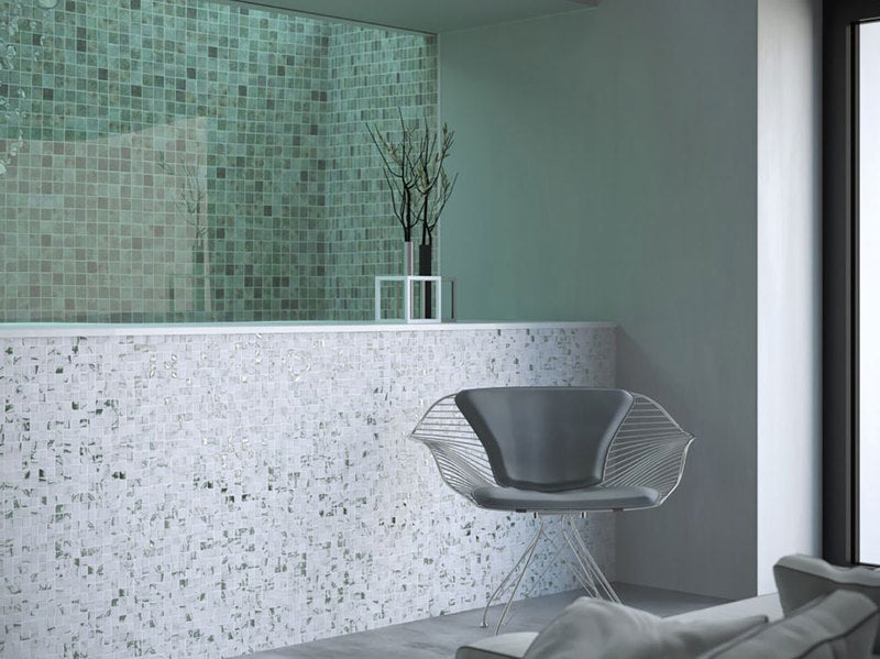 Mosaic Glass Tile The Reef Series 2 x 2 - Stone