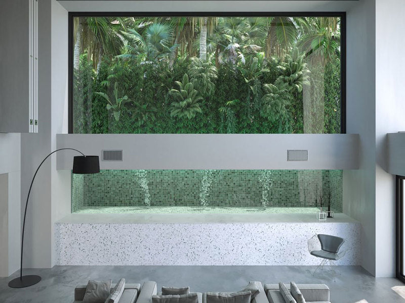 Mosaic Glass Tile The Reef Series 2 x 2 - Stone