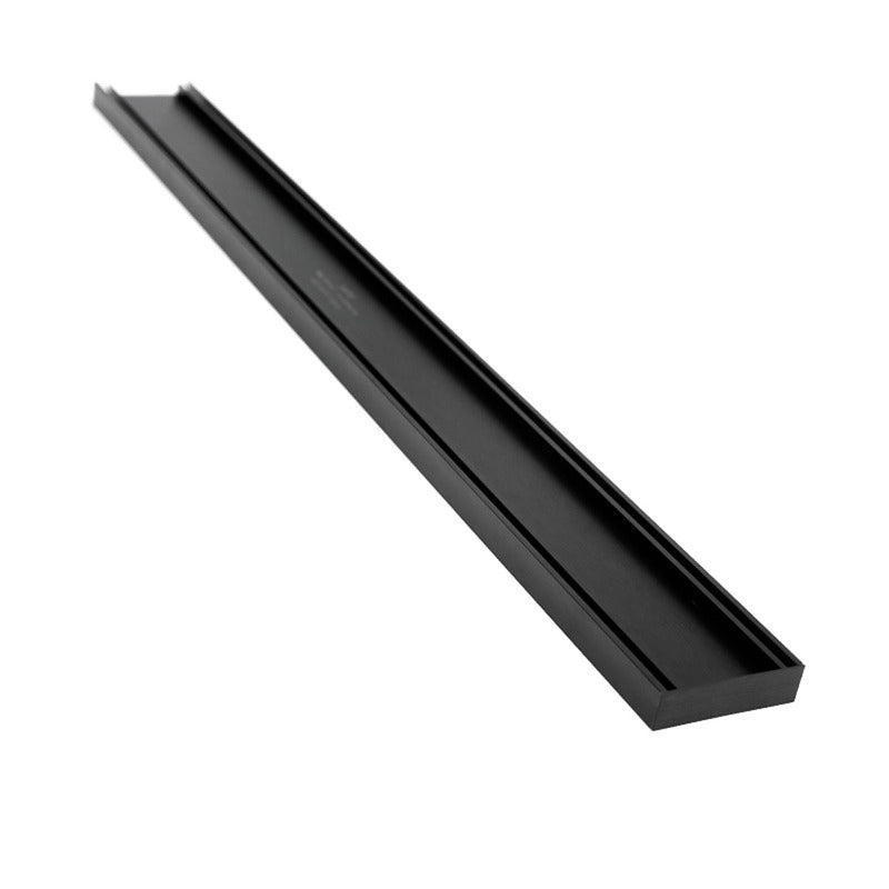 Custom Grates shower drain Tile Insert - Matte Black CUSTOM
