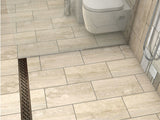 Quartz Linear Shower Drain Oil-Rubbed Bronze - Hawaii 36