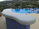 Pool Tile Reflections 1 x 1 Series - Cerulean