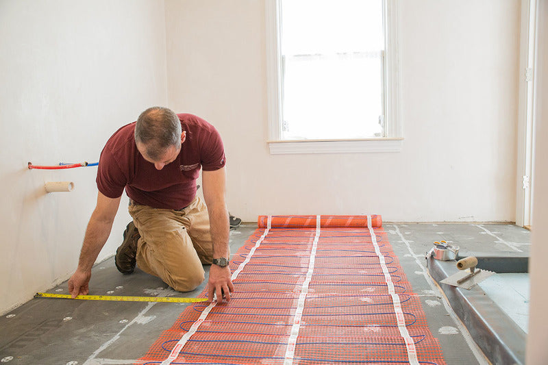 Warmup StickyMat Heating Mat 30 sq ft 3ft Wide 120V