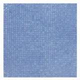 Mosaic Glass Tile Squares - Pearl Blue