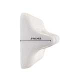 Porcelain Toilet Paper Holder - White Glossy