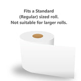 Porcelain Toilet Paper Holder - White Glossy