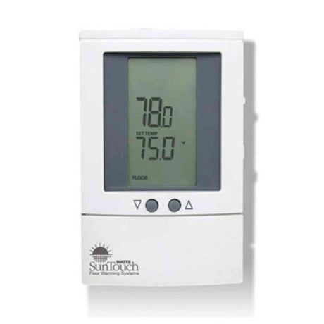 500670 sb suntouch floor heating thermostat