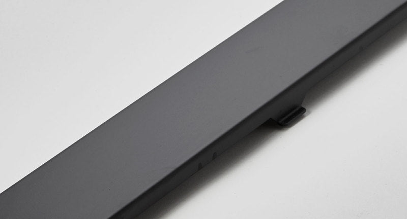 Quartz Linear Shower Drain Solid - Matte Black 60