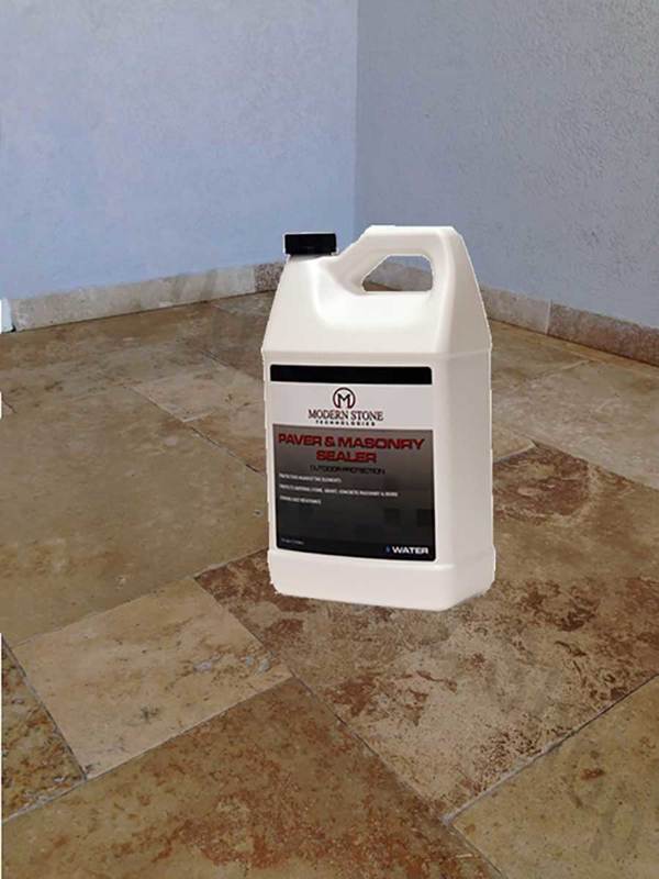 Modern Stone Paver n Masonry Sealer Water Base