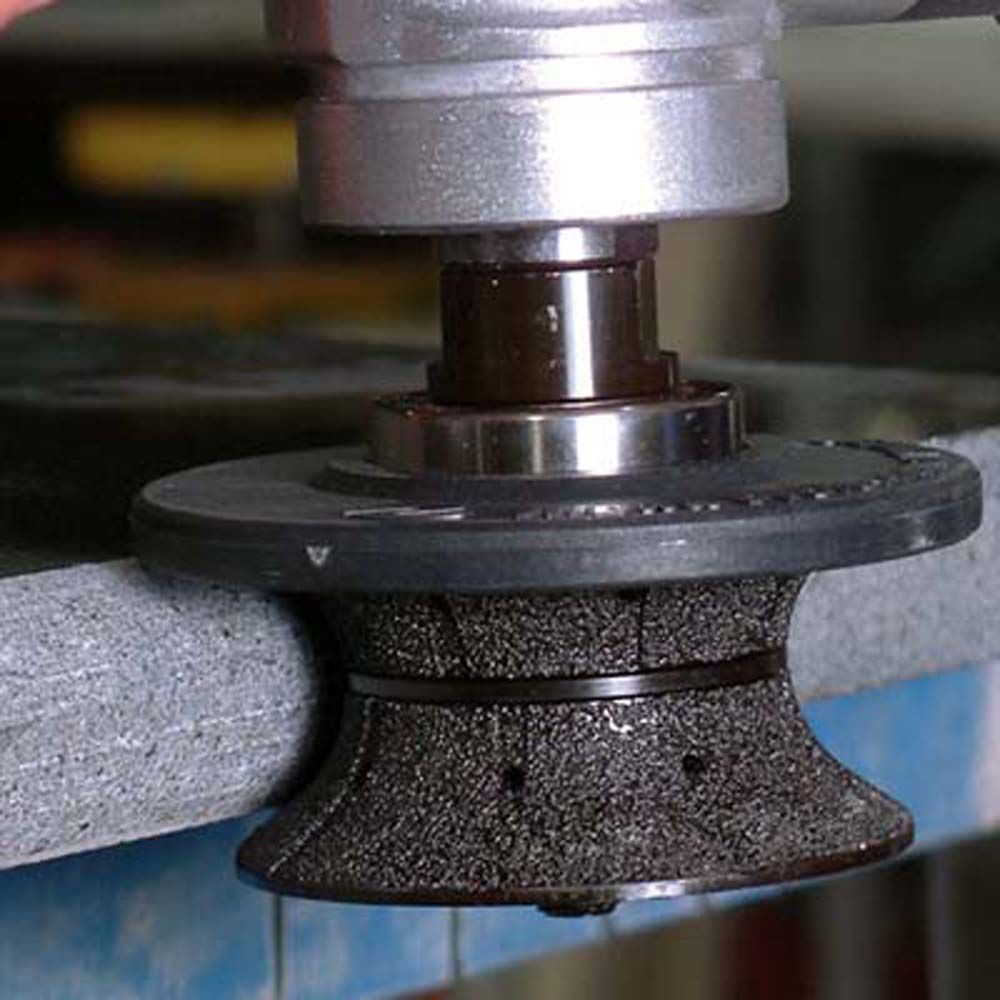 Alpha V-Series Wet Cutting Profiler Full Bullnose 34