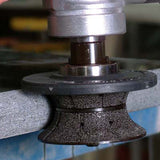 Alpha V-Series Wet Cutting Profiler Full Bullnose 34
