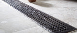 Quartz Linear Shower Drain Brushed Stainless - Quadrato 32