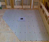 ClearPath Curbless Shower System 3x6 ABS Drain