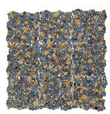 Mosaic Porcelain Tile Mancala Pebble Series - Butterfly